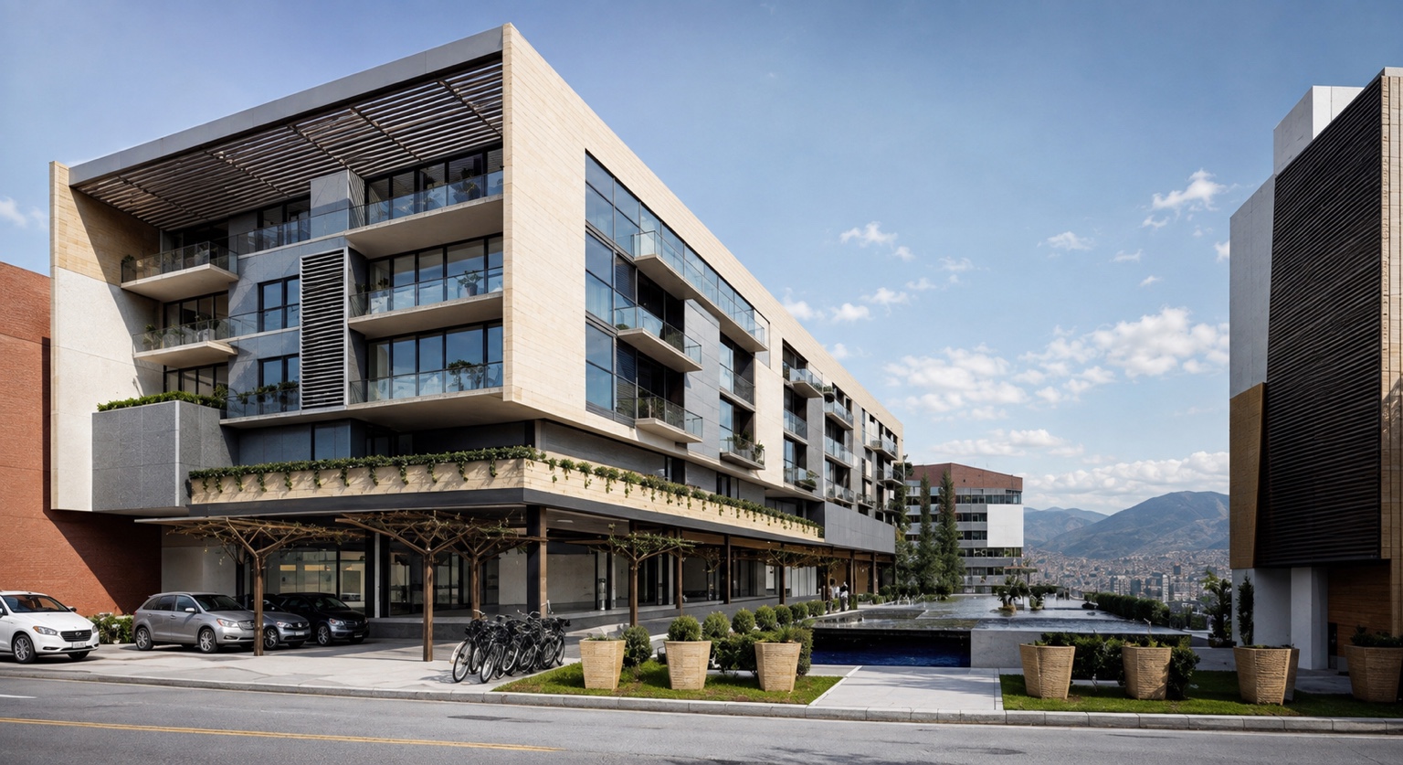 Contemporary multifamily housing — visual reference