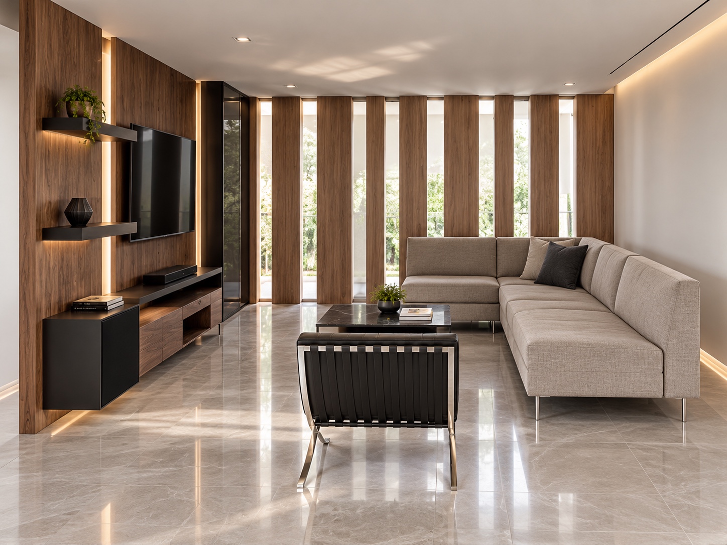 Contemporary living room — visual reference