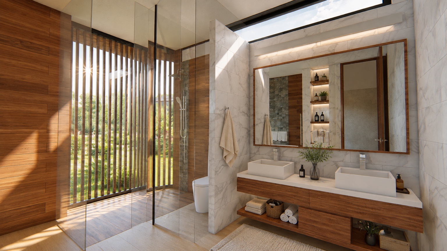 Residential interior · bathroom