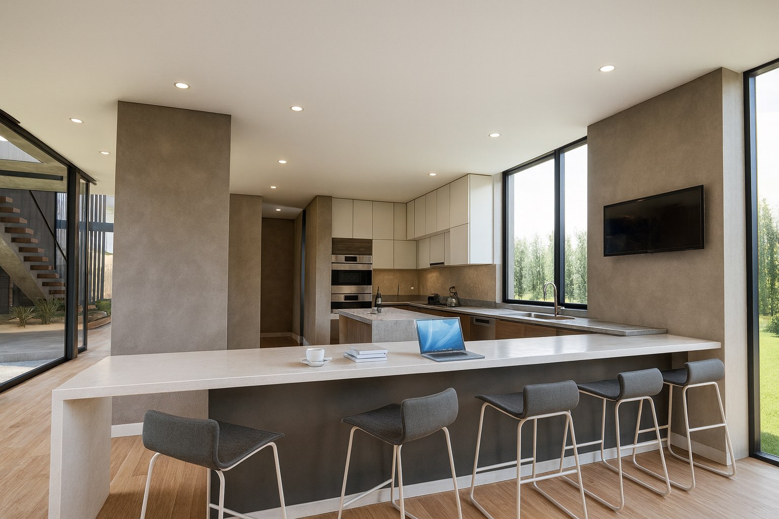 Built residential interior — MARQ project evidence